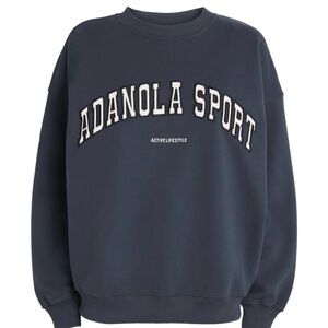 Adanola Sport Unisex Navy Sweater